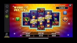 WHEEL OF FORTUNE TRIPLE EXTREME SPINS (FAN DUEL) $25 SPINS
