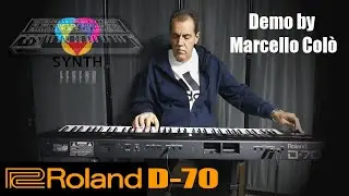 Roland D-70 - Synth Legend - Demo by Marcello Colò