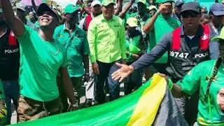 Andrew holness in south Manchester! where peter bunting is running! but look!