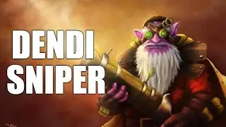 Dendi - Sniper   ( Patch 6.88 ) &ndash; 7300 MMR , DOTA 2