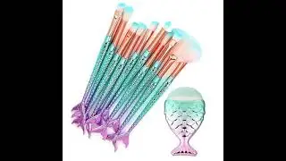 Make-up Brush Set. Fish Tail. Girly World