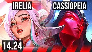 IRELIA vs CASSIOPEIA (TOP) | KR Master | 14.24