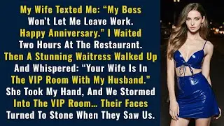 My Wife Texted Me: “My Boss Won’t Let Me Leave Work. Happy Anniversary.” I Waited 2 Hours At The...