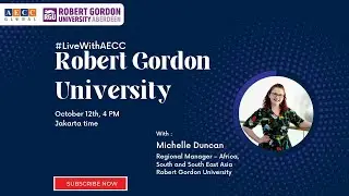 #LiveWithAECC Robert Gordon University Aberdeen, Business School of The Year (THE 2020)