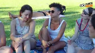 Entrevista a La Negra Nieves en Psicotropía 2017