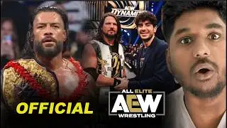 OMG😱Aj Styles Join AEW Officially, Roman Reigns Plan Reveled.