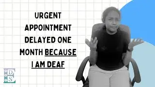 Manasa's experience as a deaf woman with chronic pain at her GP and A&E.