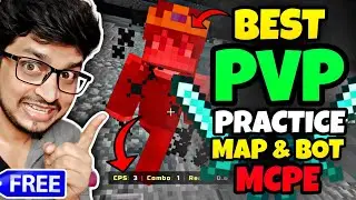 Карта для практики PvP в Minecraft с ботом для MCPE | Лучшие PvP-боты для mcpe для улучшения PvP