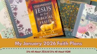 January 2026 Faith Plans & Goals #biblestudycommunity #january2026