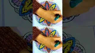 #shorts #terapia64 #parte3 #art #mandala #painting #coloring #coloreo