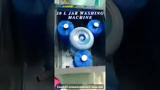 20L- JAR WASHING MACHINE.- Economy Model [Inner & Outer Side]
