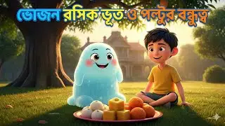 Bangla Story II AmarAnimation BD II 👻 💚❤️👻ভোজন রসিক ভূত ও পল্টুর বুদ্ধি 👻🤎💜👻