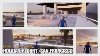 HOLIDAY RESORT, SAN FRANCISCO [Final Update!] in Tony Hawk's Pro Skater 3+4 (CREATE-A-PARK)