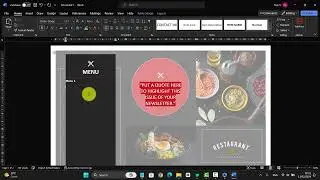 Microsoft 365 (Office): How to Create a Restaurant Brochure Using Templates in Word