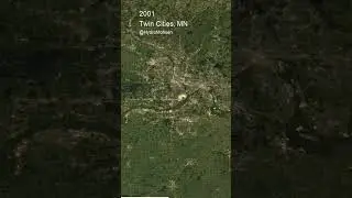 Urban Growth in Twin Cities, MN, since 1986