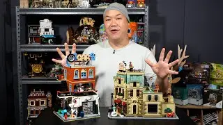 Cities Repair Shop -20203- and Parisian Restaurant -10212- | XMork Brick Review