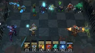 5dragon get rekt by panda - Dota Auto Chess DAC