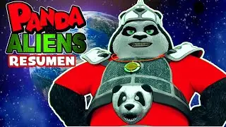 PANDA vs ALIENS | Resumen completo en Minutos