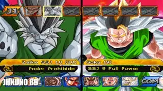 JHKUNO 89 vs MODS MAS CHETADOS 🔥 | ZAIKO SSJ 10 PODER PROHIBIDO vs GOKU SSJ 9 FULL POWER | DBZ BT3