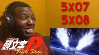 Initial D Fifth Stage Act 7 and Act 8 Reaction!!! 