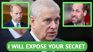 Prince Andrew's Comments to FURIOUS Prince William Unmasked In Tense Exchange