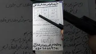 حروف صوامت سے بندش لگانے کا مجرب عمل۔۔۔۔my watsap...03070449701