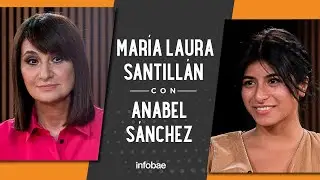 Anabel S&aacute;nchez con Mar&iacute;a Laura Santill&aacute;n: 