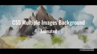 CSS Multiple Images Background Animated