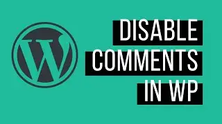 Disable Global Comments on Wordpress