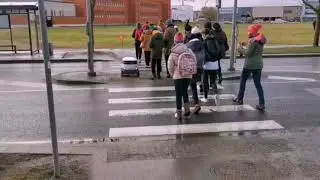 Autonomous delivery food robot - Tallinn 2020