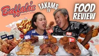 BUFFALO WINGS N' THINGS FOOD REVIEW (Philippines) | TAKAMS TV