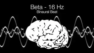'Vitality & Activity' Beta Binaural Beat - 16Hz (1h Pure)