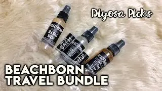 BeachBorn Travel Bundle: Sunset Spray, Sea Salt Spray, Healing Toner, Aloeha! Balm & Bam Balm