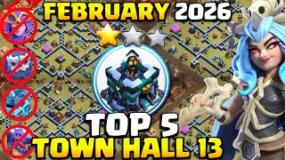 TOP 5! NEW BEST TH13 BASE LAYOUT + LINK 2026 | Town Hall 13 (TH13) WAR BASE | CLASH OF CLANS 