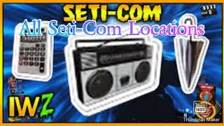 Infinite Warfare Spaceland Seti-Com Locations