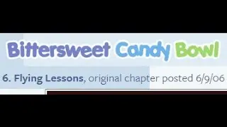 Bittersweet Candy Bowl Review Chapter 6: Flying Lessons