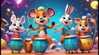 Wiggle Wiggle Dance Party | High-Energy Toddler Song | Fun Movement Rhyme for Kids
