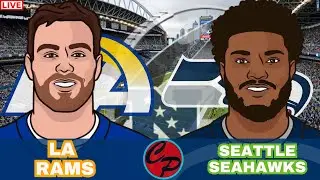 #5 LA Rams vs #1 Seattle Seahawks NFL NFC Championship Game Live Game Cast & Chat