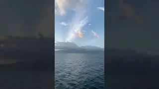 Panama Sea Sun and Moon  #nature #travel #shorts
