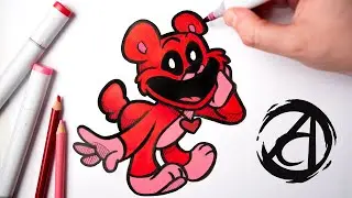 COMO DESENHAR o Bobby BearHug (Poppy Playtime) com a Dai Oliveira