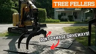 TREE ROT! Protect your HOME and your DRIVEWAY like this! | Tree Fellers - KJS Tree Service