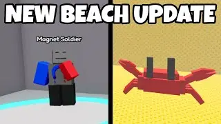 NEW BEACH UPDATE in Roblox Control Army 2