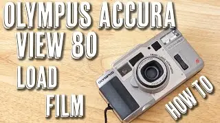 Olympus Accura View 80 - How To Load Film (And Rewind)