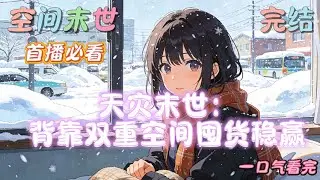 《天灾末世：背靠双重空间囤货稳赢》末世#空间#物资#全球气候大变，天灾不断降临。 极热暴雨暴雪迷雾地震... 社会秩序慢慢崩坏，人们在这种环境之下苟且偷生。末世不到一年凌迟被居民群殴死，食物和水被争抢