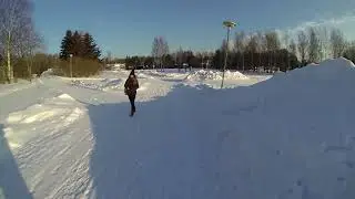 My Espoo Finland Commute on Foot