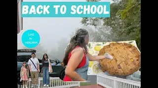 1ST DAY OF SCHOOL, TRY NOT TO GET SICK | maddylanesvlog #summer2025 #endofsummer #momlife #home
