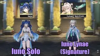 How Much Does Lynae (Signature Weapon) Buff Iuno? || WUWA
