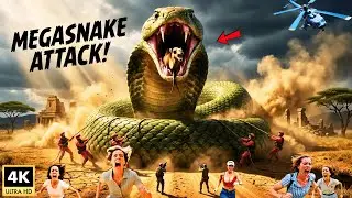 Emergency Rescue Team Saves Camel from Hungry Giant Python Attacks