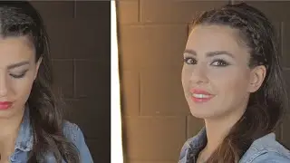 تسريحة ضفيرة فرنسية