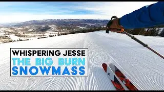 Whispering Jesse at Snowmass - Top to Bottom - Favorite Groomed Runs